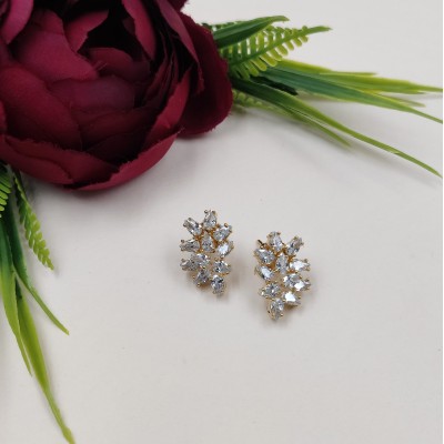 Glittering Grace American Diamond Earring 